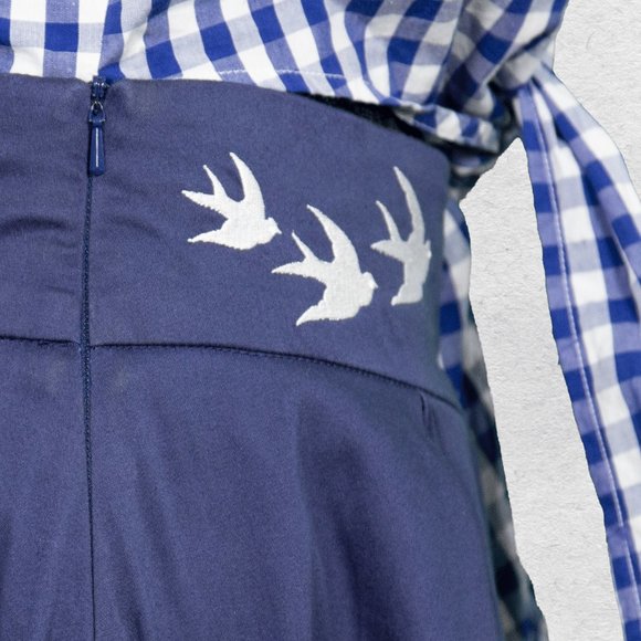 Collectif London Skirt - Picture 4 of 10